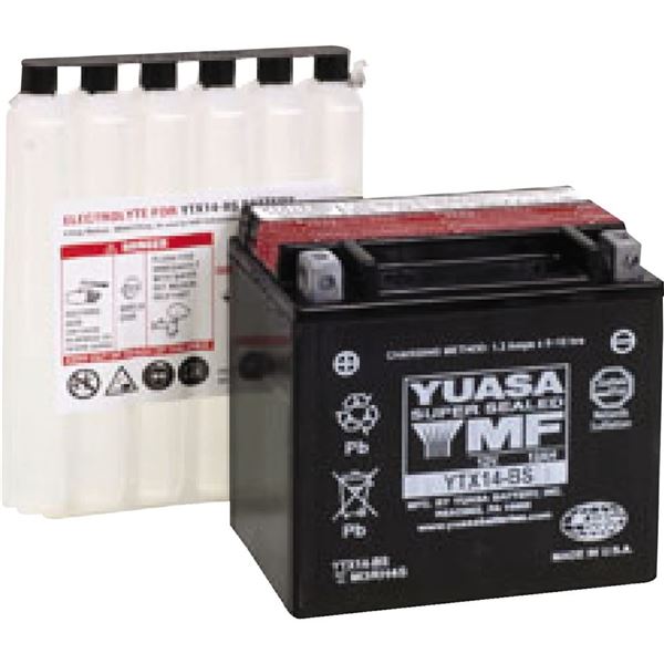 Yuasa Battery for ’00-’02 Kawasaki W650