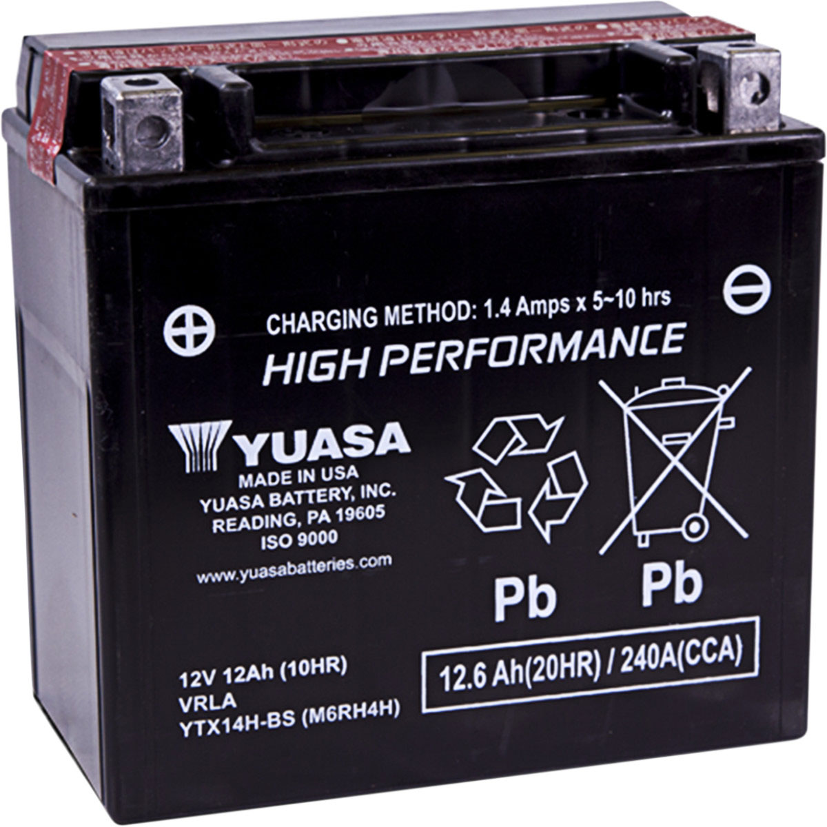 Yuasa Battery for ’00-’07 Honda VT1100C2 Shadow Sabre