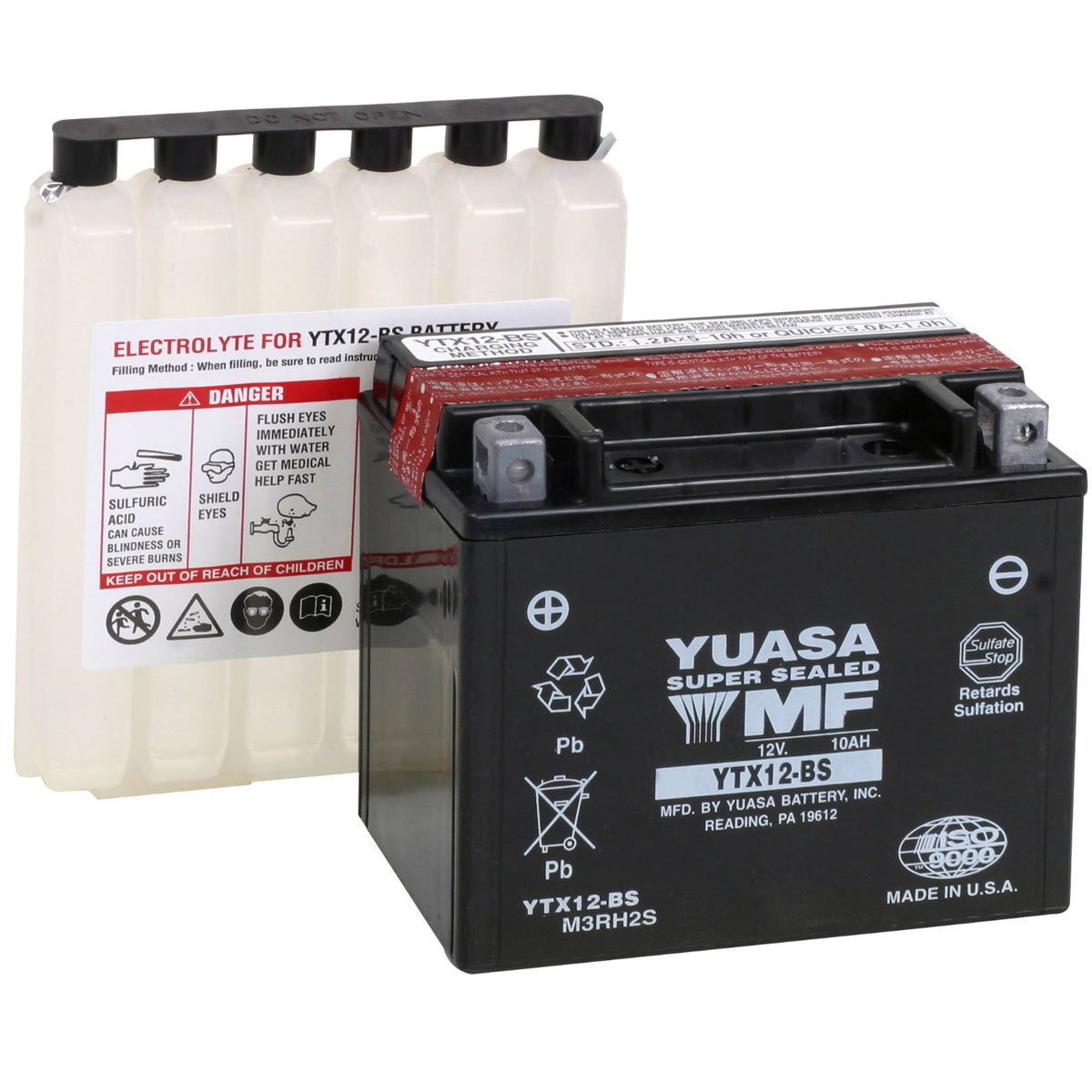Yuasa Battery for ’02-’04 Kawasaki ZZR600