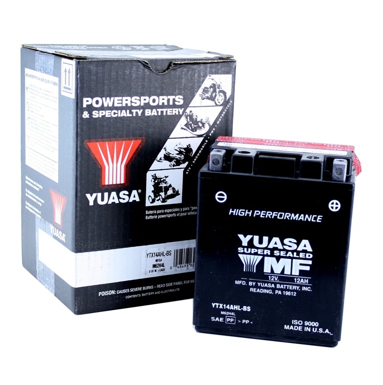 Yuasa Battery for ’04-’09 Kawasaki ZX1000-C Ninja ZX-10R