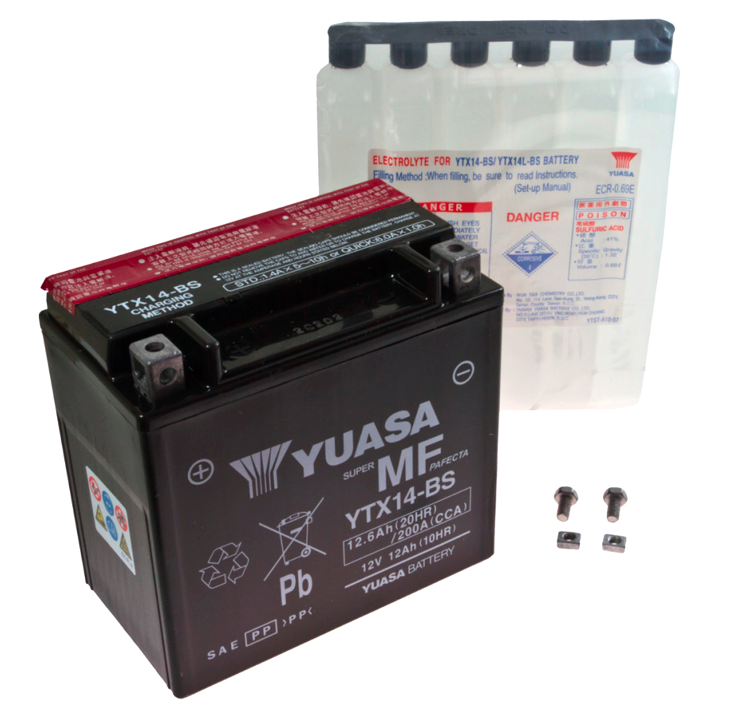 Yuasa Battery for ’07-’09 Aprilia Shiver