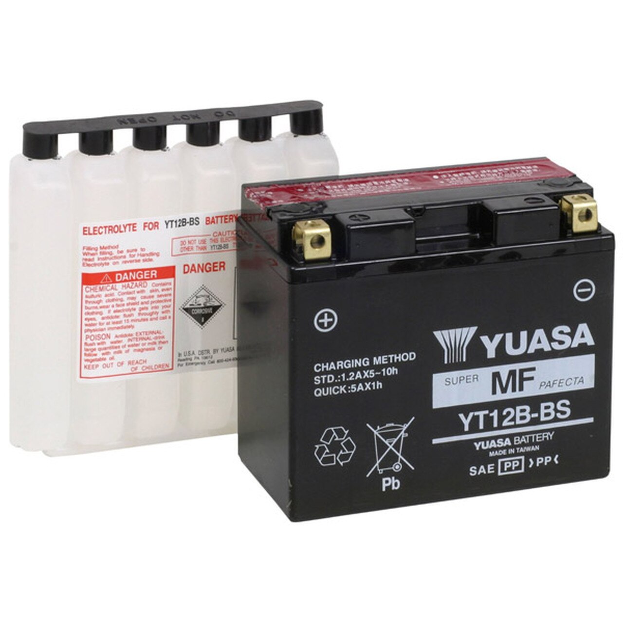 Yuasa Battery for ’07-’15 Harley-Davidson (110) CVO FXD (Dyna)