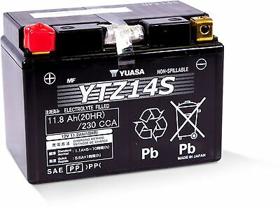 Yuasa Battery for ’09-’17 Yamaha XVS95CT,Y V Star 950,Tourer