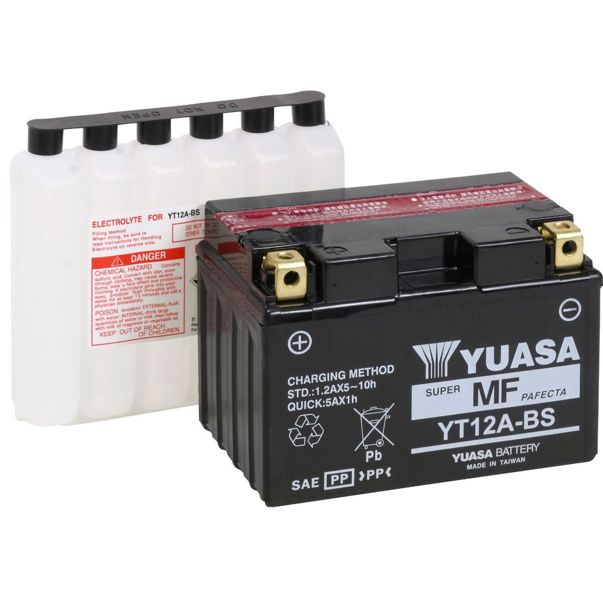 Yuasa Battery for ’16-’17 Suzuki GSX-S1000, A, F, FA