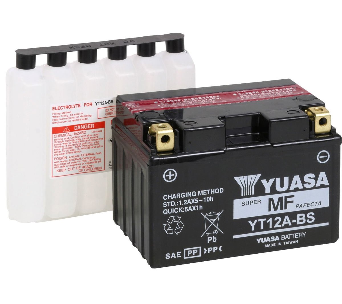 Yuasa Battery for ’17 Suzuki SV650