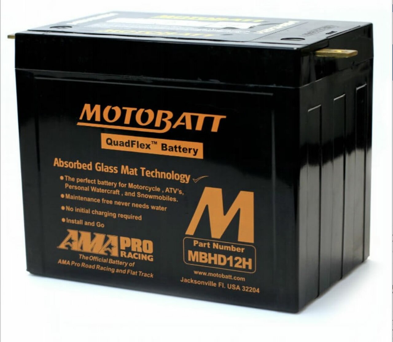 Yuasa Battery for ’65-’77 Harley-Davidson FL/FLH Series (Touring)