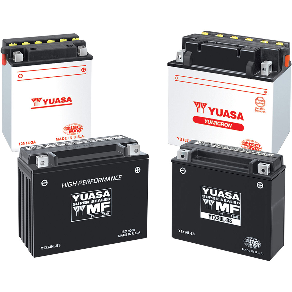 Yuasa Battery for ’86-’06 Kawasaki ZG1000-A Concours