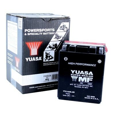 Yuasa Battery for ’86-’87 Kawasaki GPZ1000RX A