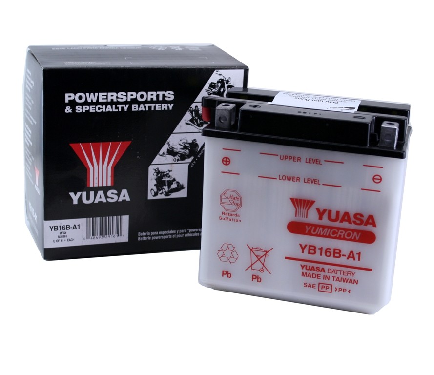 Yuasa Battery for ’88-’91 Suzuki VS750GLP Intruder
