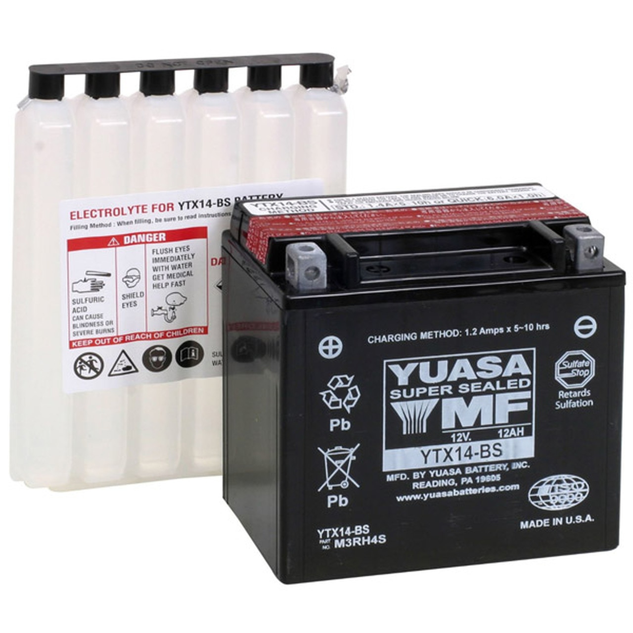 Yuasa Battery for ’91-’93 Suzuki GSX1100G