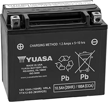 Yuasa Battery for ’95 Kawasaki ZGT1000A