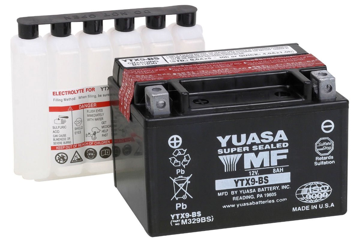Yuasa Battery for ’96-’03 Suzuki GSF600S Bandit