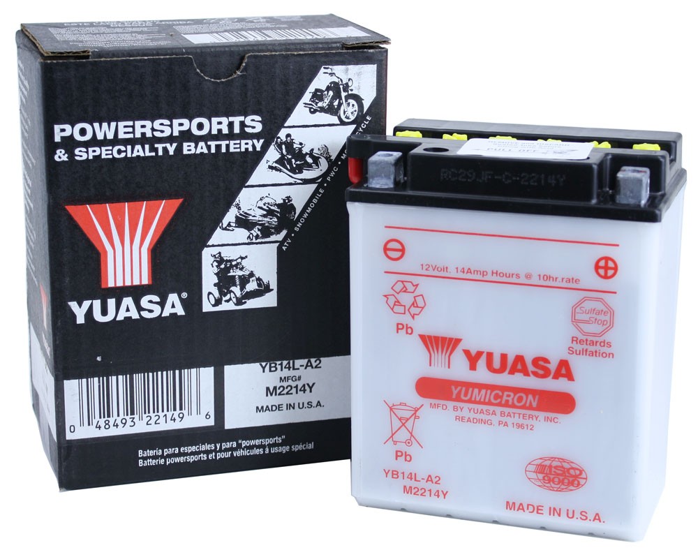 Yuasa Battery for ’97-’00 Kawasaki ZX1100 D1