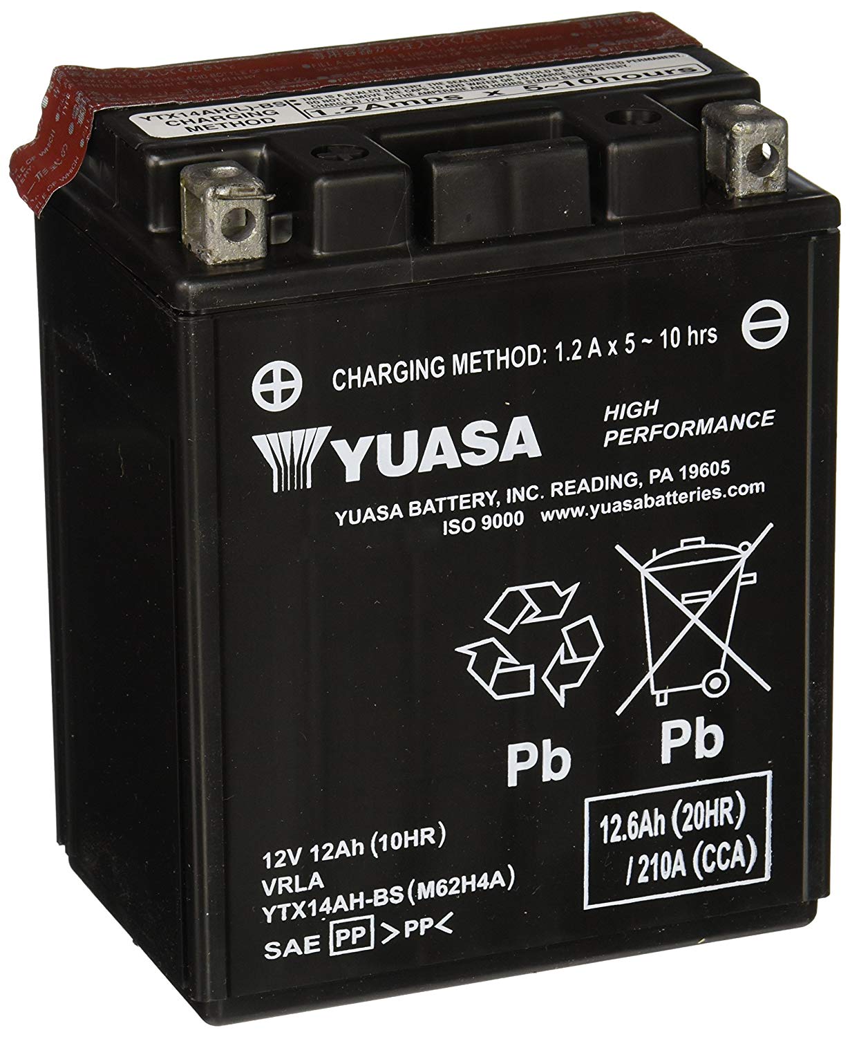Yuasa Battery for ’97-’03 Honda GL1500 Valkyrie