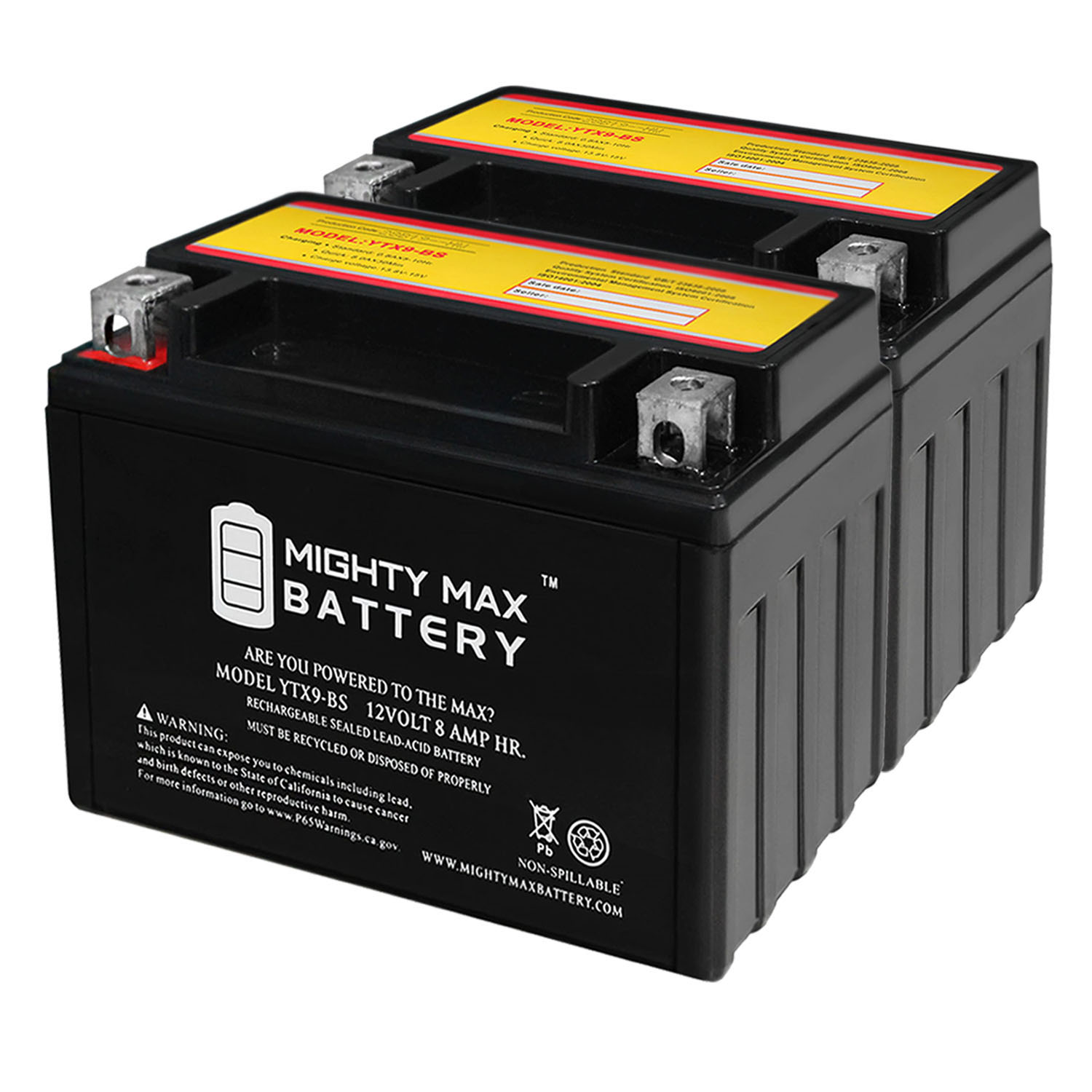 Yuasa Battery for ’99 Honda Vigor 650